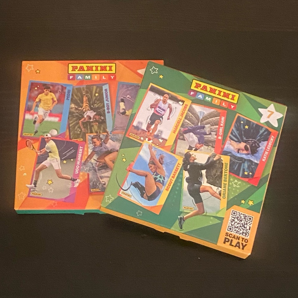 Panini Family Trading Cards McDonald’s Happy Meal Toys